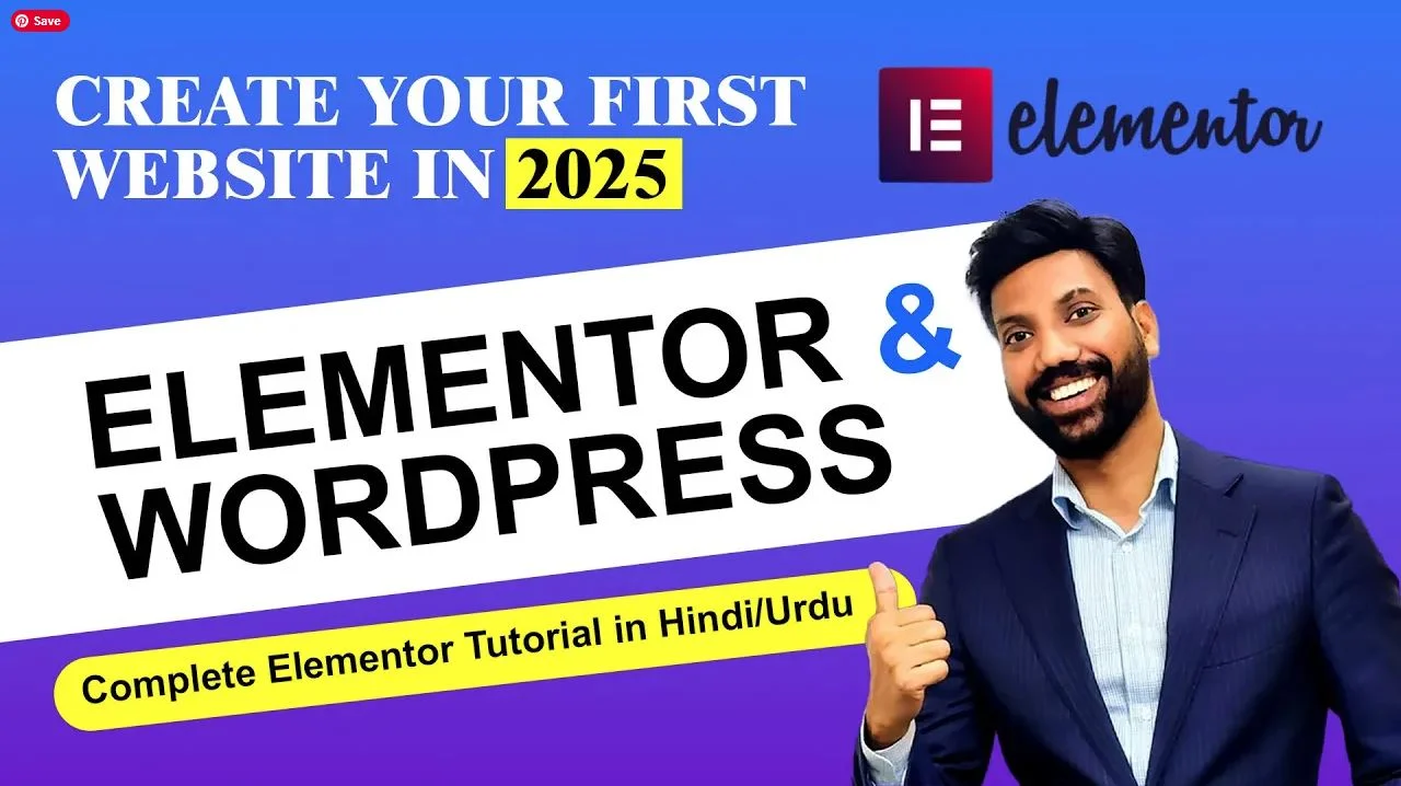 Create Your First Website with Elementor