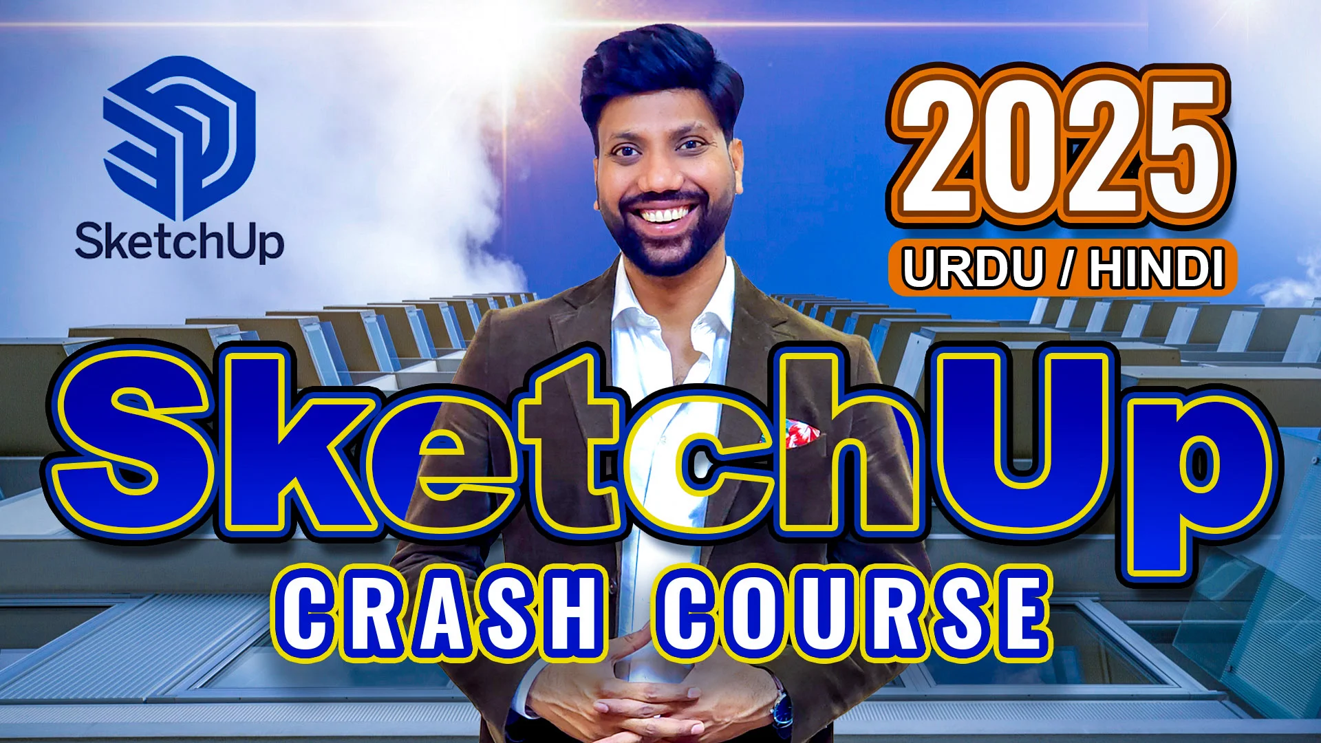 SketchUp 2025 Crash Course in Urdu -Hindi